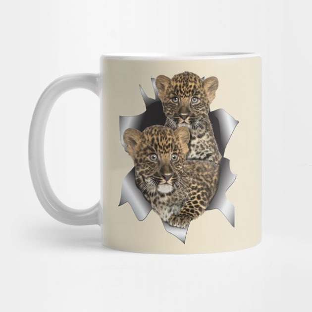 Leopards Cubs by Just Kidding by Nadine May
